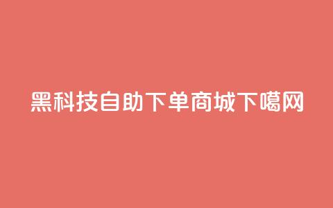 黑科技自助下单商城 第1张