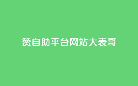 dy赞自助平台网站大表哥,抖音500粉丝怎么弄 - 快手播放量黑科技软件 qq空间访客量低价 第1张